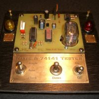 Steampunk Nixie Tester