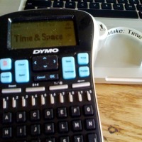 Make: Time & Space: Win a Dymo LabelManager!