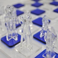 Lasercut chess set