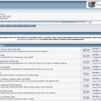 DumpsterWorld – “social network” for dumpster diving
