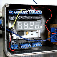 Arduino Nerf sentry gun build: Primary Arduino enclosure
