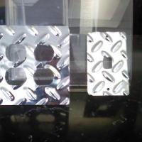 “Diamond plate” industrial fixture plates on the cheap