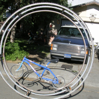 Bicycle monowheel