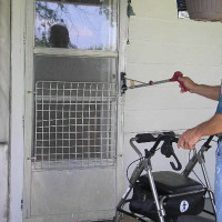 Handicapped “grabber” door opener hack