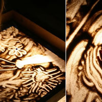 How-To: Sand art lightbox