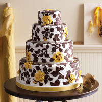 Martha’s Fabric Inspired Cakes