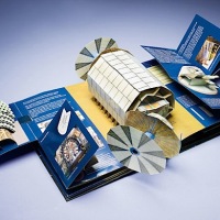 Large Hadron Collider pop-up book