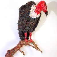 Shawn Smith’s amazing pixel sculptures