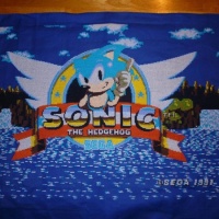 Amazing Sonic the Hedgehog cross stitch