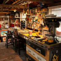 “Man-cave” workshop