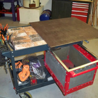 DIY welding cart