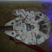 Millennium Falcon guitar