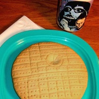 I made one of these Death Star cookies when I was five…