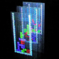 Play tetris on a 3D display made of water