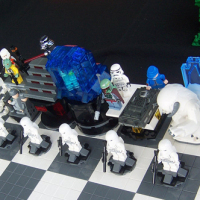 Lego “Empire Strikes Back” chess set