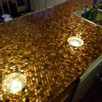 How-to install a penny countertop