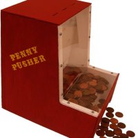 DIY penny pusher taunts you into giving up your coin