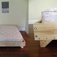 Nice DIY bedframe design