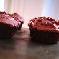 “Can’t Be Beet” Chocolate Cupcakes