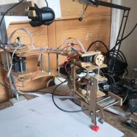 Homebrew SCARA robot arm