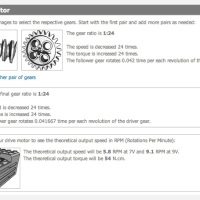 Computing Lego gear ratios