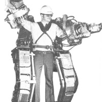 Sweet atomic age GE exoskeleton prototype