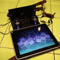 DIY iPad live performance harness