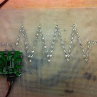 LED resistor symbol lab coat build