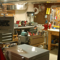 Mark’s sweet workshop