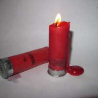 Shotgun shell candles