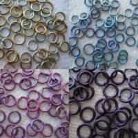 How-To:  Anodized titanium jump rings