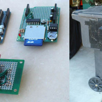 Trashcan accelerometer