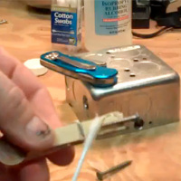 Simple solution for removing dried hot glue