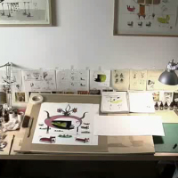 Mini-documentary about the desks of creative people