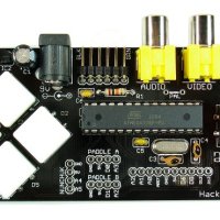 Hackvision, an open-source video game system