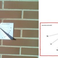 Print-and-fold vertical sundial generator