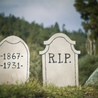 How-To: Make Halloween tombstones