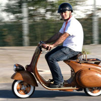 Wooden Vespa