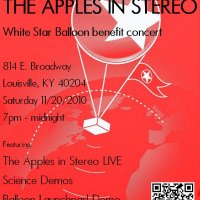 See The Apples in Stereo, help hackers send a balloon to Europe!