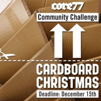 Core77’s Cardboard Christmas