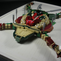 Lego frog dissection