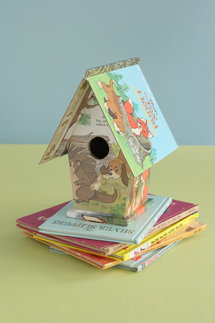 Children's Book Birdhouse Make: