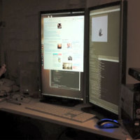 Minority Report-style web surfing with Kinect