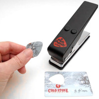 DIY guitar pick punch