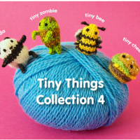 Mochimochi Land’s Tiny Things Collection 4 Knitting Patterns