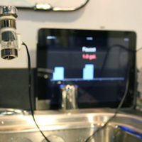 DIY Arduino water meter with iPad display