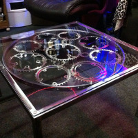 Bicycle chain ring tables
