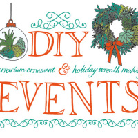 DIY Wreath & Terrarium Classes This Weekend in Brooklyn