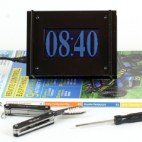 In the Maker Shed: Monochron clock kit