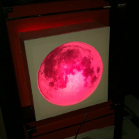 Lunar eclipse simulator